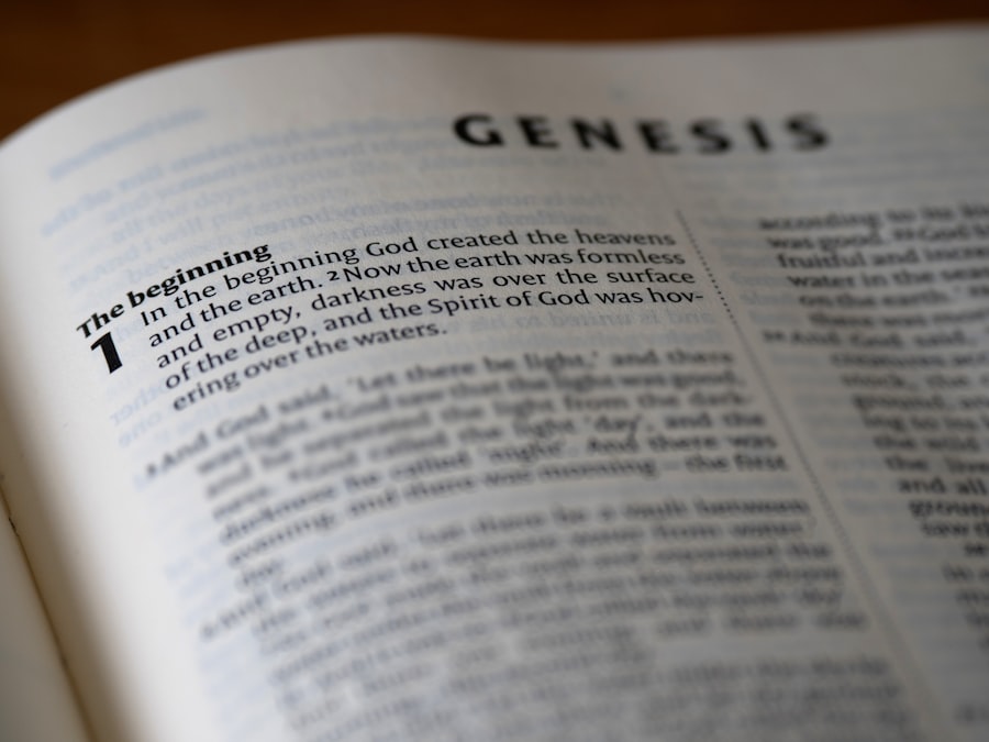 king james bible genesis chapter 1